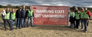 Ostumfahrung: weitere Proteste angekündigt