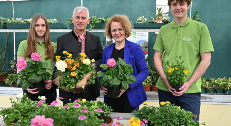 Gartenbauschule präsentiert Oster-Floristik