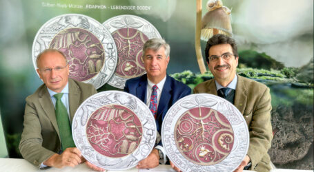 Bodenmotive auf neuer 25-Euro-Münze