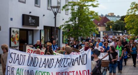 Kundgebung gegen Ostumfahrung