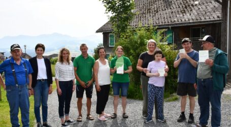 Green Care-Tafel für Gmeiners Hof