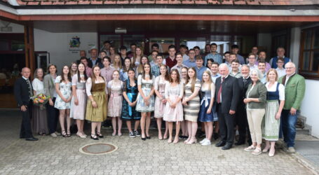 Abschluss für vier Ausbildungszweige in LFS Warth