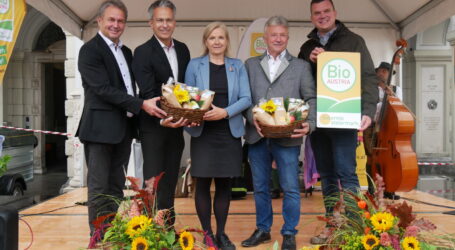 Grazer Hauptplatz voller Bio-Kulinarik