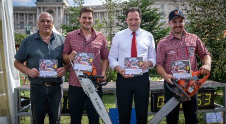 Forst-WM steigt auf der Donauinsel