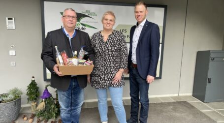 Übergabe im Elternverein der LFS Hollabrunn