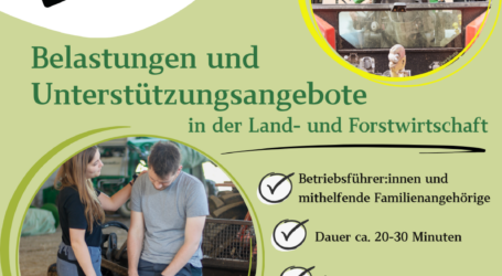 Aufruf zur Teilnahme an Umfrage