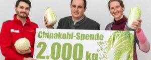 Steirischer Chinakohl fürs Rote  Kreuz