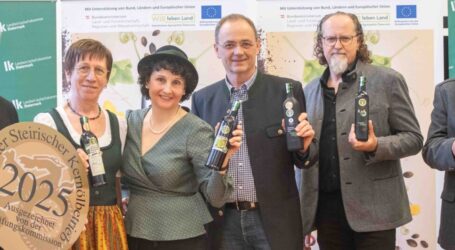 Steirisches Kürbiskernöl wieder vergoldet
