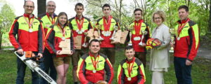 Bergbauernschule Hohenlehen siegt bei Alpe-Adria-Waldolympiade