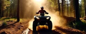 Quadfahrer als Ärgernis im Wald
